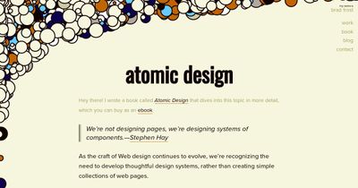 Screenshot of Atomic Web Design
