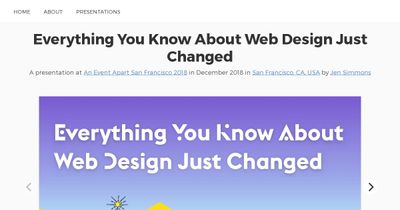 Screenshot of Everything You Know About Web Design Just Changed (Intrinsic Web Design)